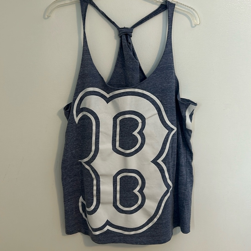 Victoria’s Secret X MLB Boston Red Sox Racerback I Love Pink Tank Top Size Large